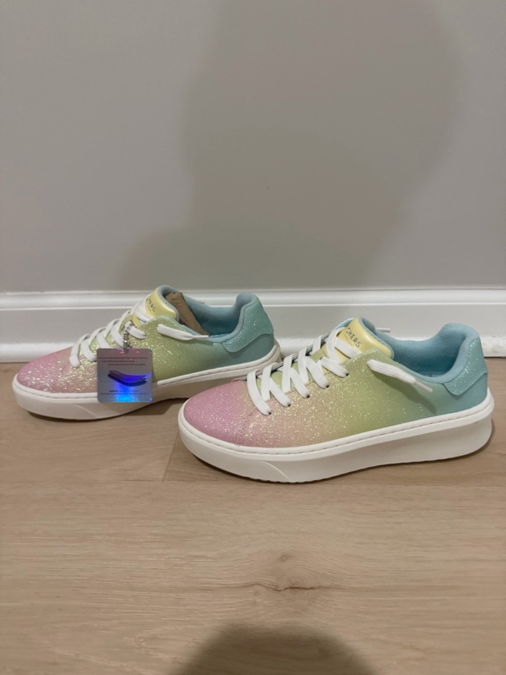 Sketchers Pastel Glitter Sneakers - Multi